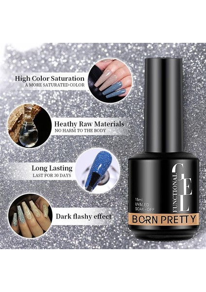 15ML Hema Free Reflective Top Coat (58401) indirimleri