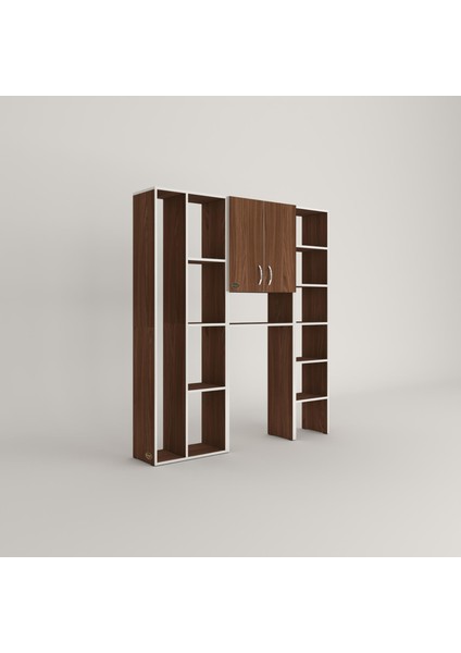 Kenzlife çamaşır makinesi dolabı veronikamega cvz 180*156*20 banyo arkalıksız raflı
