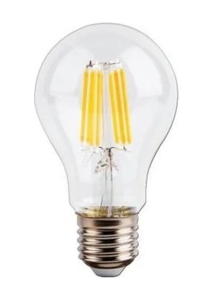 5 Adet 8W Fılament LED Ampul E27 3200K