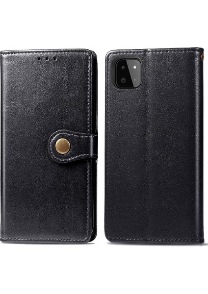 Samsung Galaxy A22 5g Için Kılıf Kapak Çevirin Moda Tasarımı Zarif Deri (Yurt Dışından)