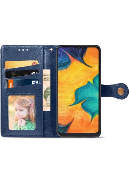 Samsung Galaxy A20 Deri Kılıf Kapak Kapak Zarif Iş Için Kılıf (Yurt Dışından) fırsatları