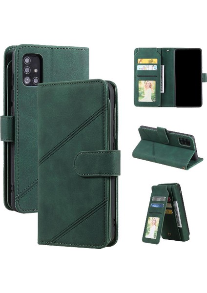 Samsung Galaxy A71 5g Pu Deri Cüzdan Flip Folio Kart Tutucu (Yurt Dışından)