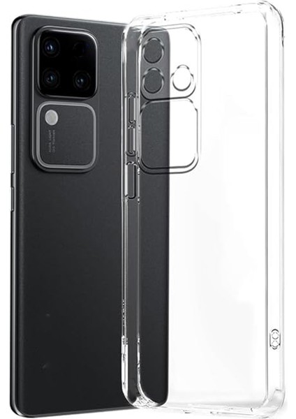 Vivo V30 5g / Vivo S18 Slim Serisi Soft Tpu Silikon Kılıf - Şeffaf AL3324