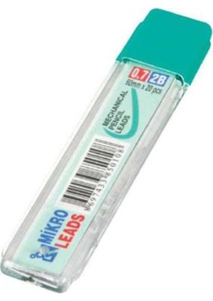 Kalem Ucu 2b 0 7 mm 3 Adet Mekanik Uçlu Otomatik Kurşun Kalem Ucu 2b 60 mm x 0 7 mm Siyah Mikro Uç Kısa
