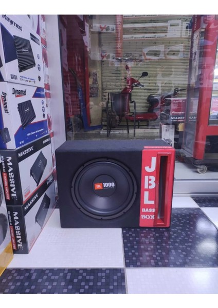 Jbl CS1214 30CM 1000WATT 250 Rms Subwoofer Özel Yapım L Port Kabinli