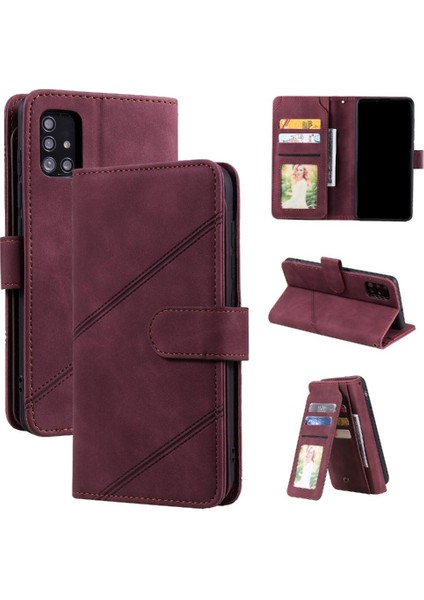 Samsung Galaxy A71 5g Pu Deri Cüzdan Flip Folio Kart Tutucu (Yurt Dışından)