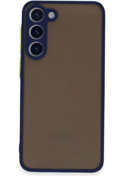 Samsung Galaxy S23 Kılıf Montreal Silikon Kapak - Lacivert