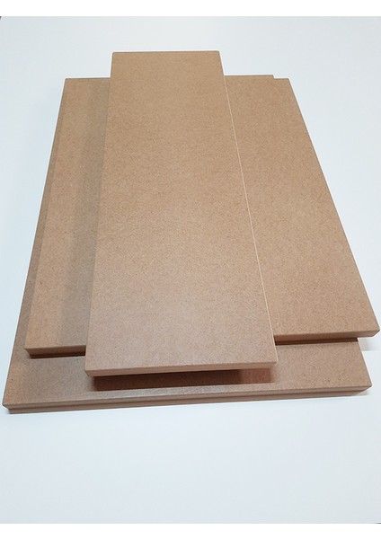 Dfn Wood Mdf Plaka Panel Mdf Tabaka Arkası Beyaz Ham  90 cm x 90 cm - 18 mm Kalınlık 1 Adet