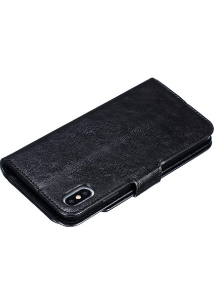 IPhone Xs Max Manyetik Kickstand 9 Kart Yuvaları Pu Deri Cüzdan (Yurt Dışından)