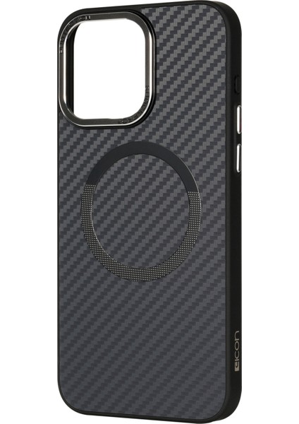 iPhone 14 Pro Max Magsafe Karbon Fiber Dokulu Tpu+Pc Telefon Kılıfı ile Uyumlu (Yurt Dışından) indirimleri