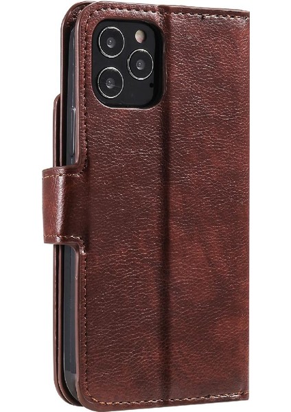 IPhone 12 Için Kılıf Pro Max Kickstand Cüzdan 9 Kart Yuvaları Manyetik Pu (Yurt Dışından) indirimleri