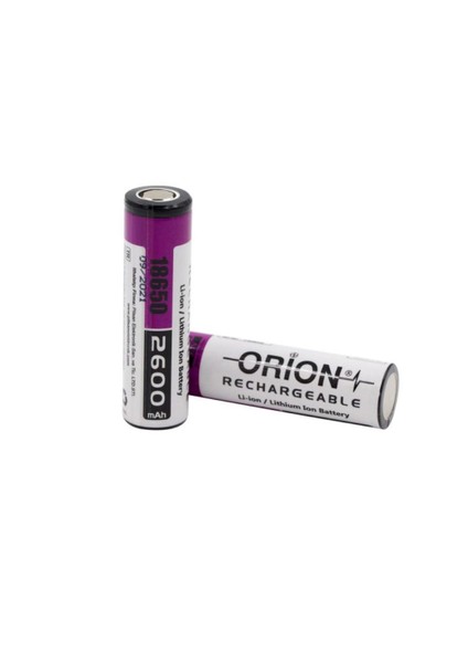 18650 3.7V 2600MAH Şarj Edilebilir Li-Ion Pil