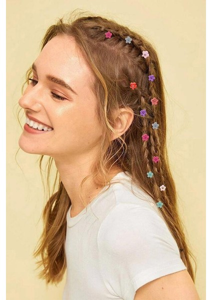 Saç Süsü 24 Adet Renkli Saç Boncuğu fiyatları