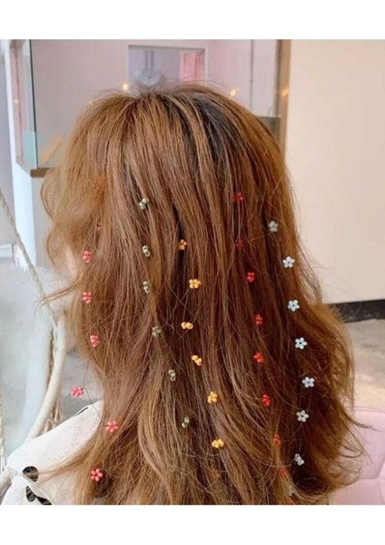 Saç Süsü 24 Adet Renkli Saç Boncuğu modelleri