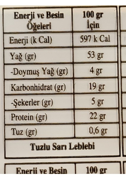 Has Çerez Has Çereztuzlu Leblebi 2,kg