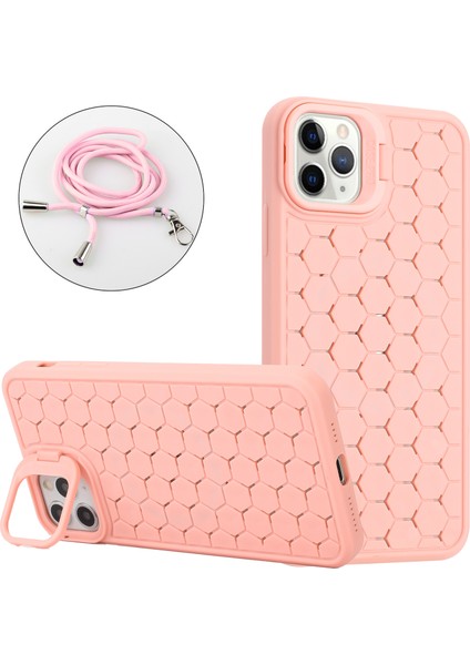 iPhone 14 Pro Kickstand Kılıfı Kordonlu Manyetik Tpu Telefon Kapağı (Yurt Dışından)