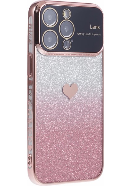 iPhone 14 Pro Yumuşak Tpu Parıltılı Telefon Kılıfı Telefon Kapağı (Yurt Dışından)