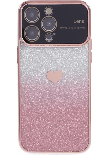 iPhone 14 Pro Yumuşak Tpu Parıltılı Telefon Kılıfı Telefon Kapağı (Yurt Dışından)
