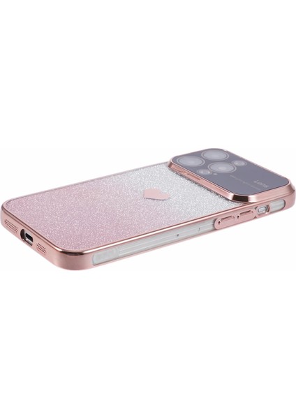 iPhone 14 Pro Yumuşak Tpu Parıltılı Telefon Kılıfı Telefon Kapağı (Yurt Dışından)