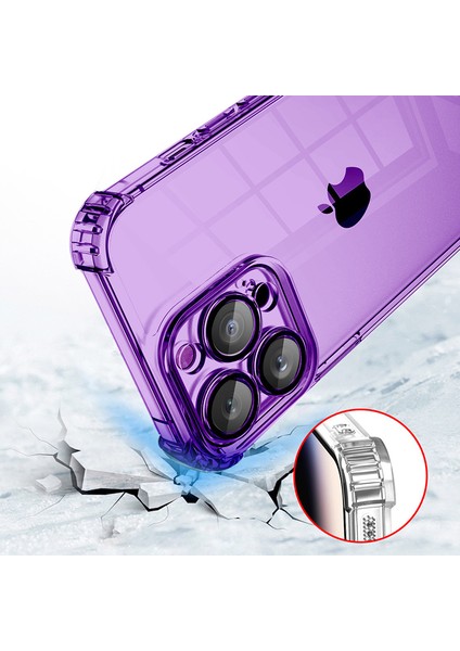 iPhone 15 Pro Max Tpu Şok Emme Esnek Telefon Kapağı (Yurt Dışından)