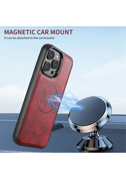 iPhone 15 Pro Magsafe ile Uyumlu Tpu+Pu Telefon Kabuğu (Yurt Dışından) indirimleri