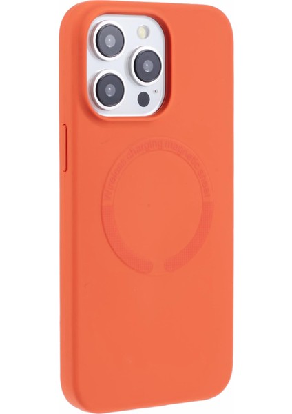 Telefon 14 Pro Max Tpu+Silikon Kumaş Astar Koruyucu Kabuk Magsafe ile Uyumlu (Yurt Dışından)