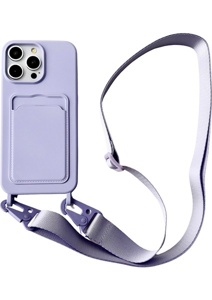 iPhone 15 Pro Max Geniş Ipli Düşmeye Dayanıklı Sıvı Silikon Kapak (Yurt Dışından)