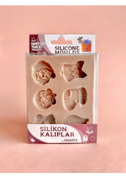 Silikon Kalıp - Yılbaşı Seti