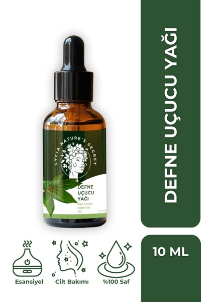 %100 Doğal ve Saf Defne Uçucu Yağı 10 ml