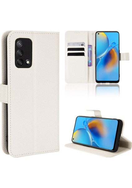 Oppo A74 4g Kapak Manyetik Cüzdan Kart Tutucu Kickstand Için Kılıf (Yurt Dışından)