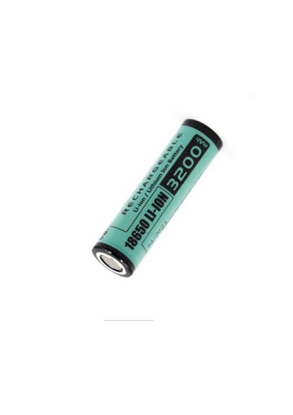 18650 3.7V 3200MAH 2c Şarj Edilebilir Li-Ion Pil