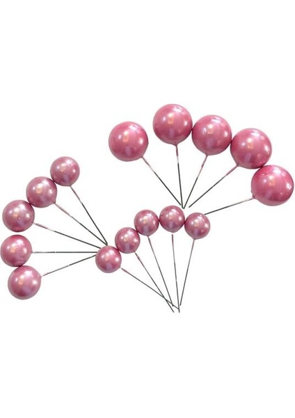 Pasta Süsleme Topu Yaldızlı Rose Gold