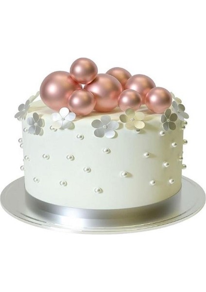 Pasta Süsleme Topu Yaldızlı Rose Gold fiyatları