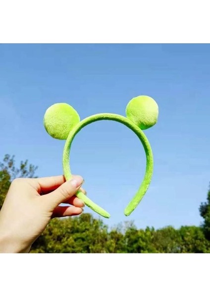 Taç Kurbağa Desenli Saç Taç I modelleri