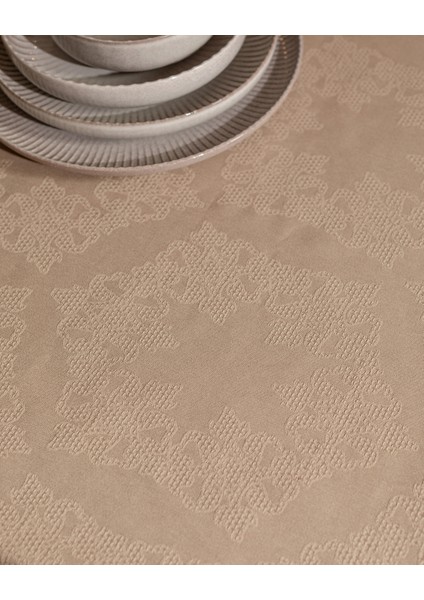 Lavinia Masa Örtüsü - Bej - 160x230 cm modelleri