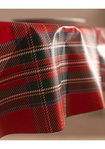 Andray Pvc Masa Örtüsü - Kırmızı - 140 cm modelleri