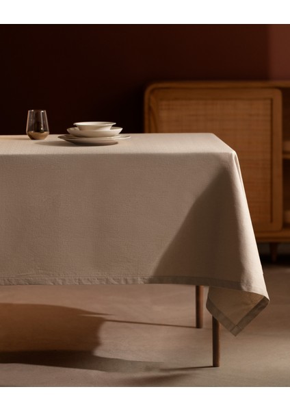 Brume Masa Örtüsü - Bej - 160x230 cm