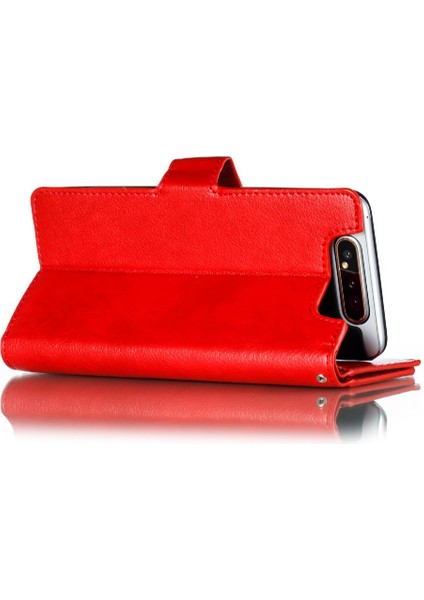 Samsung Galaxy A80 Kickstand Manyetik Pu Deri Cüzdan 9 Kart (Yurt Dışından) fırsatları