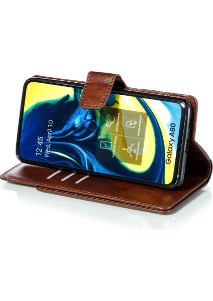 Samsung Galaxy A80 Kickstand Manyetik Pu Deri Cüzdan 9 Kart (Yurt Dışından) indirimleri