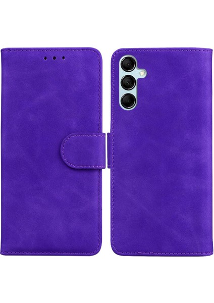 Samsung Galaxy M54 Için Flip Case Standı Tutucu Kart Yuvası Premium Pu Deri (Yurt Dışından)
