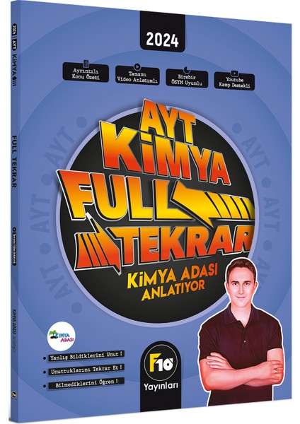 Kimya Adası AYT Kimya Full Tekrar Video Ders Kitabı