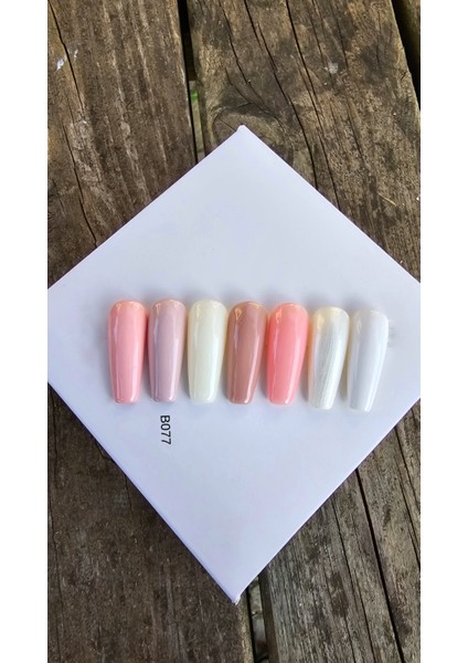 Kalıcı Oje Nude Pembe-b077 (12 ML.)