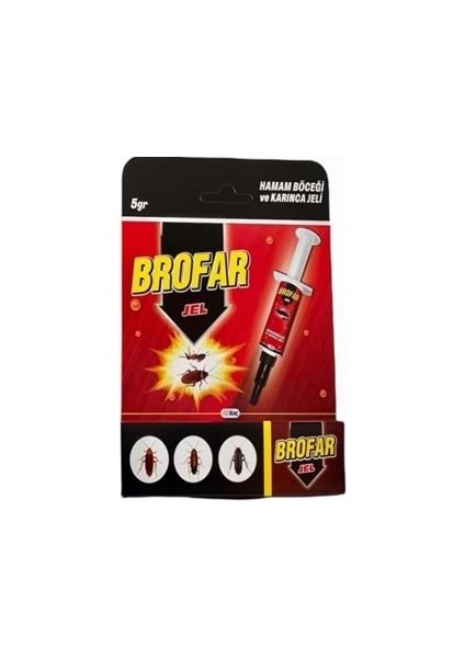 Hamam Böceği ve Karınca Jeli 5 gr 3 Adet