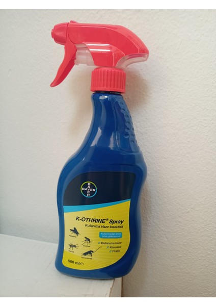 K-Othrine Al Kullanıma Hazır Böcek Haşere Öldürücü Sprey 500 ml 3 Adet