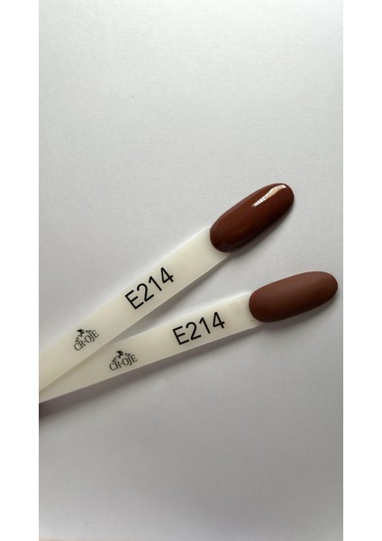 Kalıcı Oje E214- Koyu Kahverengi (12 ML.)