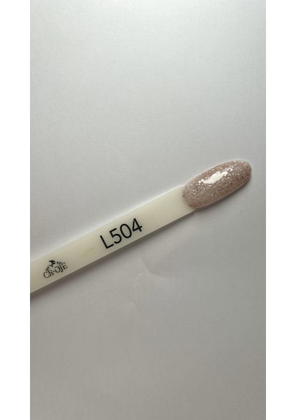 Kalıcı Oje L504- Simli Pembe (12 ML.)