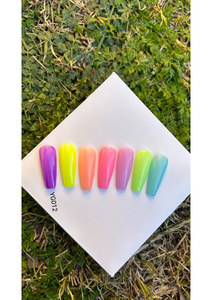 Kalıcı Oje Yg012 Yarı Saydam Mor Neon (12 ML.)
