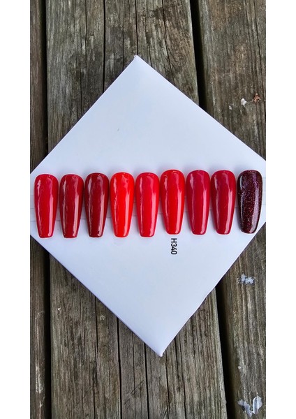 Kalıcı Oje Kırmızı - H340 (12 ML.)