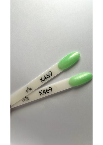 Kalıcı Oje Simli Açık Yeşil - K469 (12 ML.)