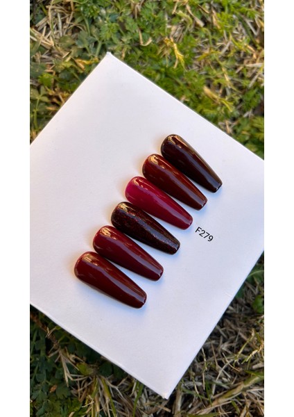 Kalıcı Oje Bordo- F279 (12 ML.)